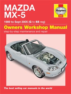 Haynes Reparationshandbok Mazda MX-5