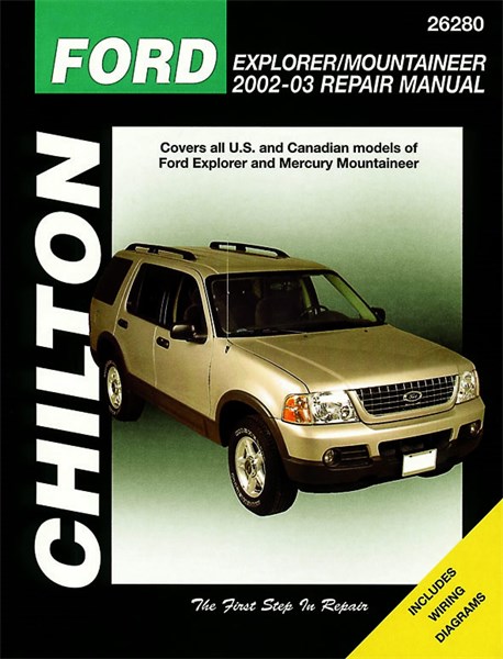 2002 Ford explorer haynes manual #5