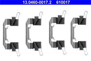 Bilde av Tilbehørsett, Bremseklosser, Framaksel, Nissan Murano I, Np300 Navara, Np300 Navara Flak/chassi, Pathfinder Iii, 41080-ca028, 41080-eb32