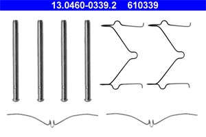 Bilde av Tilbehørsett, Bremseklosser, Framaksel, Mazda 121 Ii, 323 C Iv, 323 C V, 323 F Iv, 323 F V, 323 P V, 323 S Iv, 323 S V