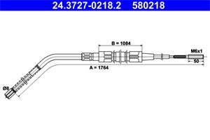 Kabel, parkeringsbremse