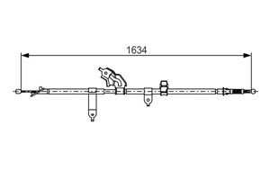 Kabel, parkeringsbremse