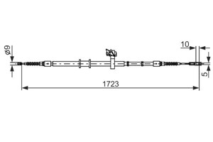 Kabel, parkeringsbremse