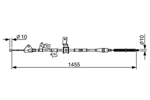 Kabel, parkeringsbremse