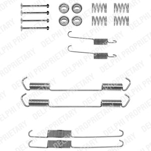 Tillbehörssats bromsbackar Bakaxel citroën,fiat,peugeot