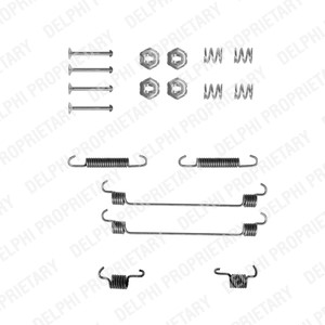 Bilde av Tilbehørsett, Bremsesko, Bakaksel, Alfa Romeo,citroën,fiat,renault, 60750208, 70596.60000.00.00, 7701 202 550, 7701 204 840, 95659662