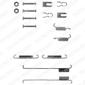 Tillbehörssats bromsbackar Bakaxel fiat,ford,lancia,mazda