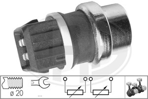 Sensor, kj&#248;lemiddeltemperatur