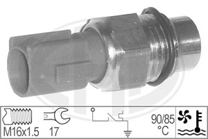 Temperaturbryter, radiator ventilator