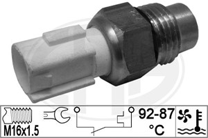 Temperaturbryter, radiator ventilator