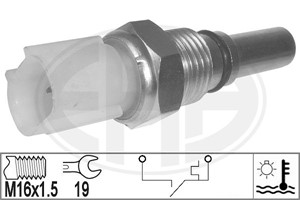 Temperaturbryter, radiator ventilator