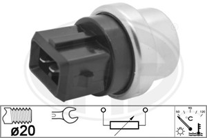 Temperaturbryter, radiator ventilator