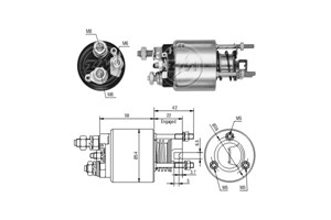 Magnetbryter, starter