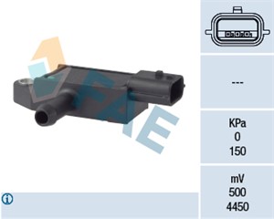 Sensor, avgasstrykk