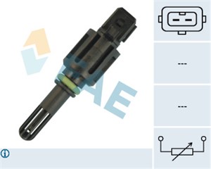 Sensor, innsugningsluft temperatur