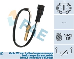 Sensor, kj&#248;lemiddeltemperatur