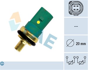 Sensor, kj&#248;lemiddeltemperatur