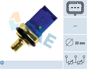 Sensor, kj&#248;lemiddeltemperatur