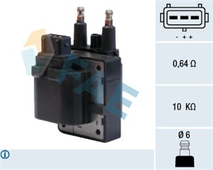 Bilde av Tennspole, Til Sylinder 1, Til Sylinder 4, Renault,volvo, 70863020, 70863020-7, 77 00 863 020, 77 00 865 923, 77 01 041 607, Gj6e43990c