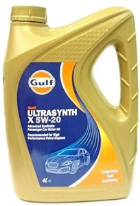 Motorolja Gulf Ultrasynth X 5W-20, Universal