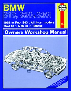 Haynes Reparasjonsh&#229;ndbok, Bmw 316, 320 &amp; 320i (4-cyl), Universal