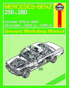 Haynes Reparasjonsh&#229;ndbok, Mercedes-benz 250 &amp; 280 123 Serie, Universal