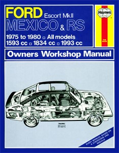 Bilde av Haynes Reparasjonshåndbok, Ford Escort Mk Ii Rs 1800 Rs 2000, Universal, 0735