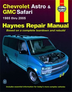 Haynes Reparasjonsh&#229;ndbok, Chevrolet Astro &amp; Gmc Safari, Universal