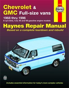 Haynes Reparationshandbok, Chevrolet Vans, Universal