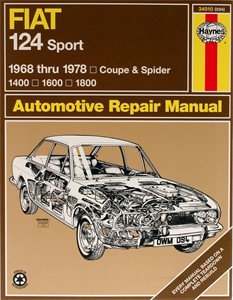 Haynes Reparasjonsh&#229;ndbok, Fiat 124 Sport/spider, Universal