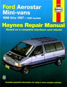 Aerostar Mini Van Haynes Reparasjonsh&#229;ndbok, Ford, Universal