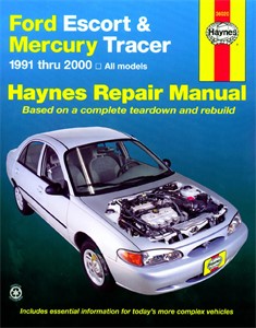 Bilde av Haynes Reparasjonshåndbok, Ford Escort & Mercury Tracer, Universal, 36020