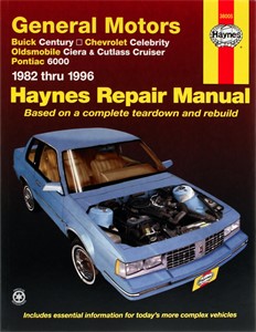 Bilde av Haynes Reparasjonshåndbok, Gm: Century, Celebrity, Ciera, Universal, 38005