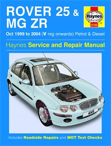 Haynes Reparasjonsh&#229;ndbok, Rover 25 &amp; Mg Zr Petrol &amp; Diesel, Universal