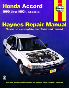 Haynes Reparationshandbok, Honda Accord, Universal