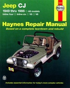 Haynes Reparasjonsh&#229;ndbok, Jeep Cj, Universal