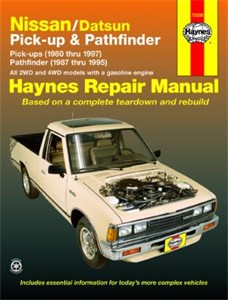 Haynes Reparasjonsh&#229;ndbok, Nissan/datsun Pick-ups Pathfinder, Universal