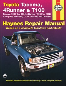 Haynes Reparasjonsh&#229;ndbok, Toyota Tacoma, 4runner &amp; T100, Universal