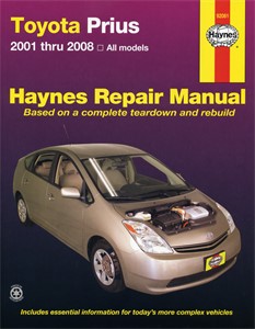 Haynes Reparasjonsh&#229;ndbok, Toyota Prius, Universal