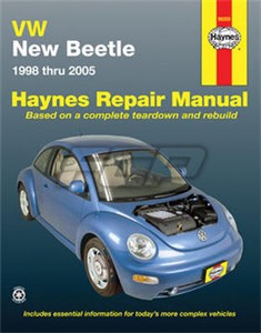 Haynes Reparasjonsh&#229;ndbok, Vw New Beetle, Universal