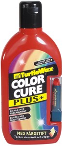 Color Cure Plus + lackstift röd 500 ml Universal