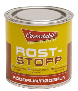 Rost Stopp grundfärg rödbrun burk 250 ml Universal