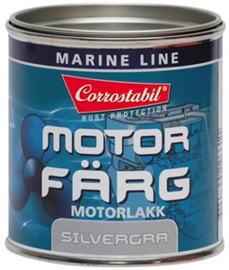 Marin Motorfärg grå burk 250 ml Universal