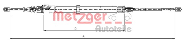 Vajer parkeringsbroms Bak Höger bak Vänster bak seat,skoda,vw 6Q0 609 721C 6Q0 609 721F 6Q0 609 721G