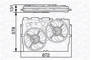 Ventilator, motorkj&#248;ling