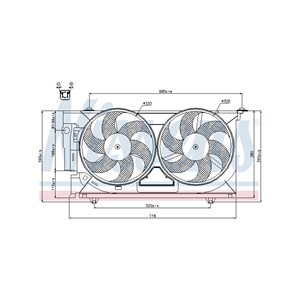 Ventilator, motorkj&#248;ling