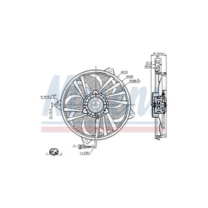 Ventilator, motorkj&#248;ling