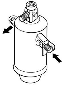 Torkfilter mercedes-benz s-klass [w126] s-klass coupé [c126] 068 109 611 1257054 1268300083 1268300183 1268300383 1268300683 13