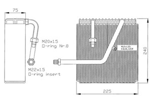 Fordamper, klimaanlegg