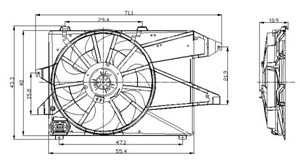 Ventilator, motorkj&#248;ling